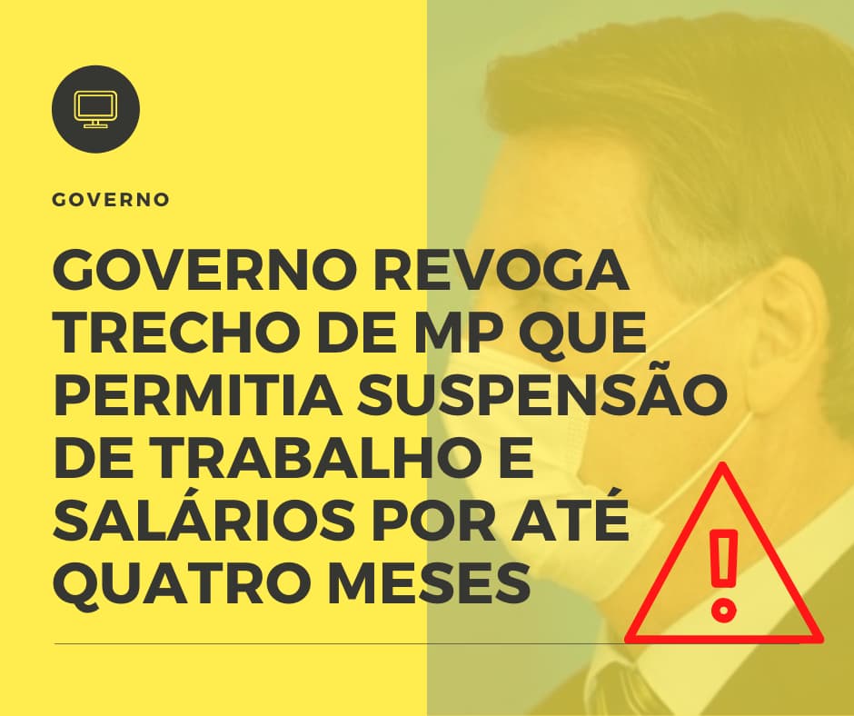 Governo Revoga Trecho De Mp Que Permitia Suspensão De Trabalho E Salários Por Até Quatro Meses Blog Hands Terceirização Financeira Notícias E Artigos Contábeis - Terceirização Financeira | Hands Financeiro